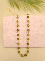 Olive Glimpse Necklace