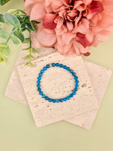 Apatite Natural Stone Bracelet 6mm | Perry Bijoux