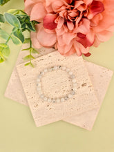 Rainbow Moonstone Natural Stone Bracelet 6mm | Perry Bijoux
