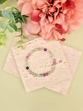 Fluorite Natural Stone Bracelet 6mm | Perry Bijoux