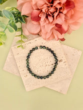Kambaba Jasper Natural Stone Bracelet 6mm | Perry Bijoux