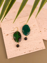 Emerald Eclipse Earrings