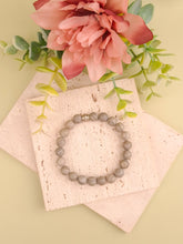 Grey Jasper Bracelet - 8mm