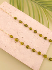 Olive Glimpse Necklace