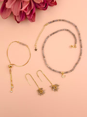 Grey Moonstone Glow Set