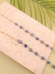 Azure Thread Necklace