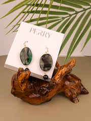 Emerald Eclipse Earrings