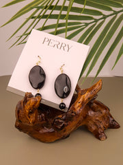 Emerald Eclipse Earrings