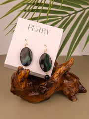 Emerald Eclipse Earrings