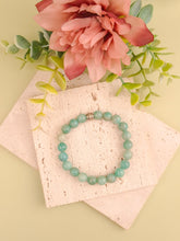 Blue Amazonite Bracelet - 8mm