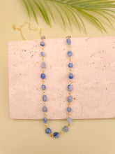 Azure Thread Necklace