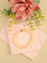 Alabaster Stone Bracelet - 8mm