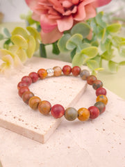 Picasso Jasper Bracelet - 8mm