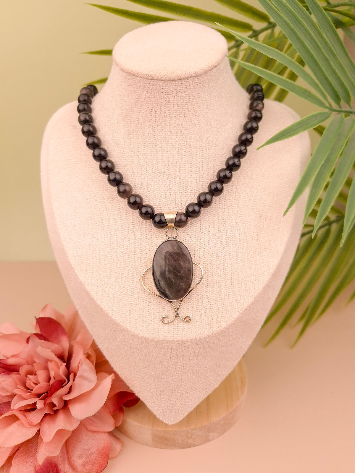 Obsidian Night Necklace