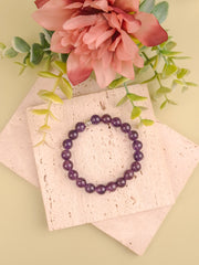 Amethyst Bracelet - 8mm