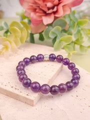 Amethyst Bracelet - 8mm