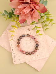 Rhodonite Bracelet - 8mm