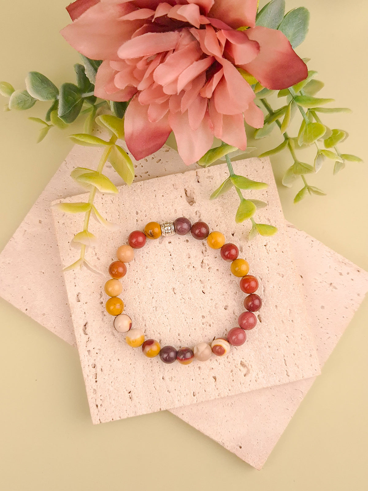 Mookaite Jasper Bracelet - 8mm
