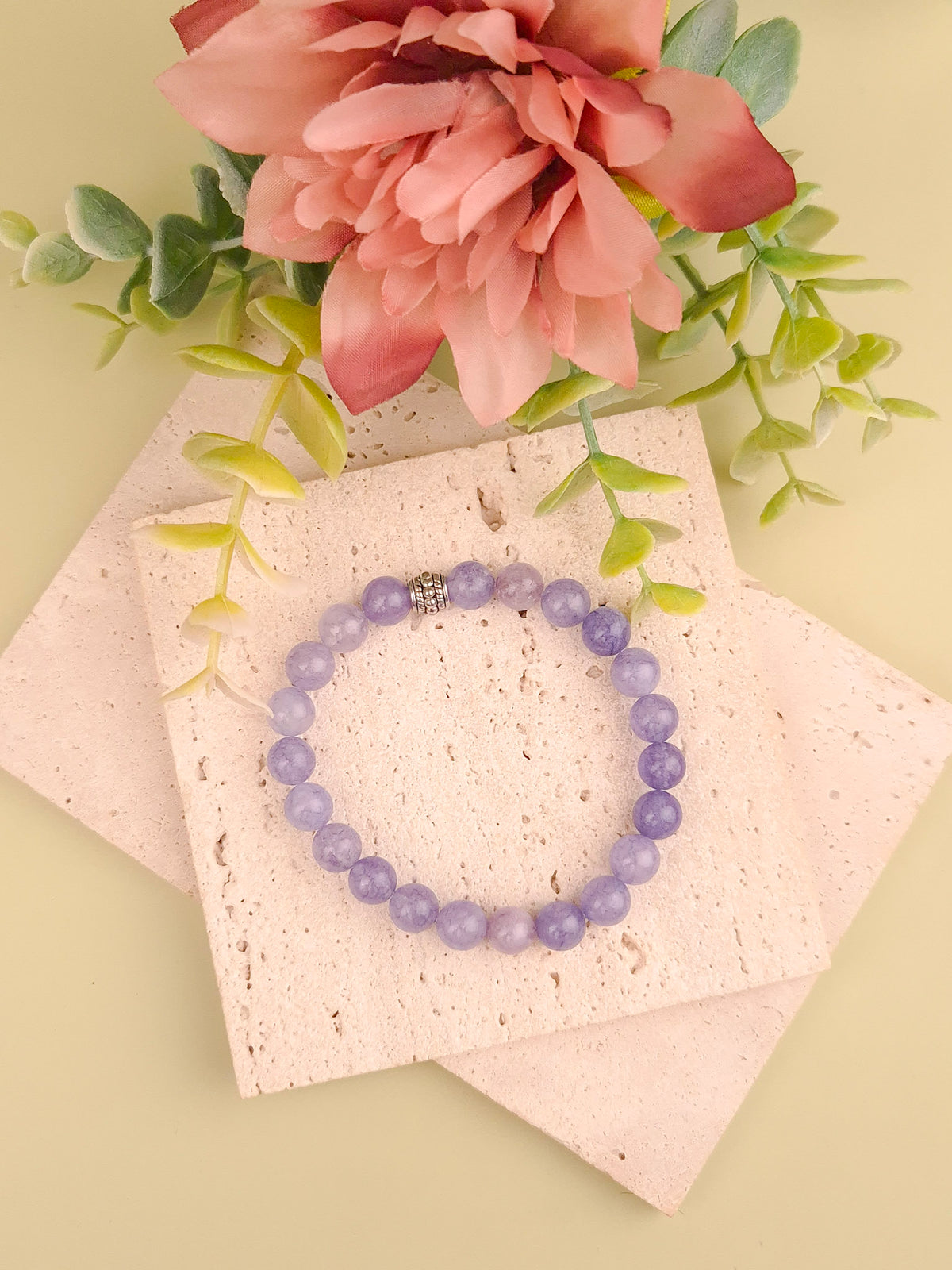 Angelite Bracelet - 8mm