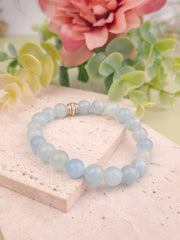 Aquamarine Bracelet - 8mm
