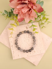 Cloud Quartz Bracelet - 8mm