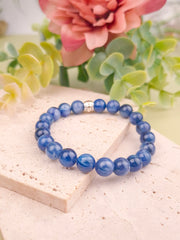 Blue Kyanite Bracelet - 8mm