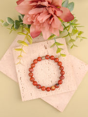 Red Jasper Bracelet - 8mm
