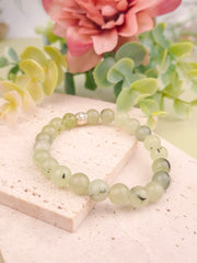 Prehnite Bracelet - 8mm
