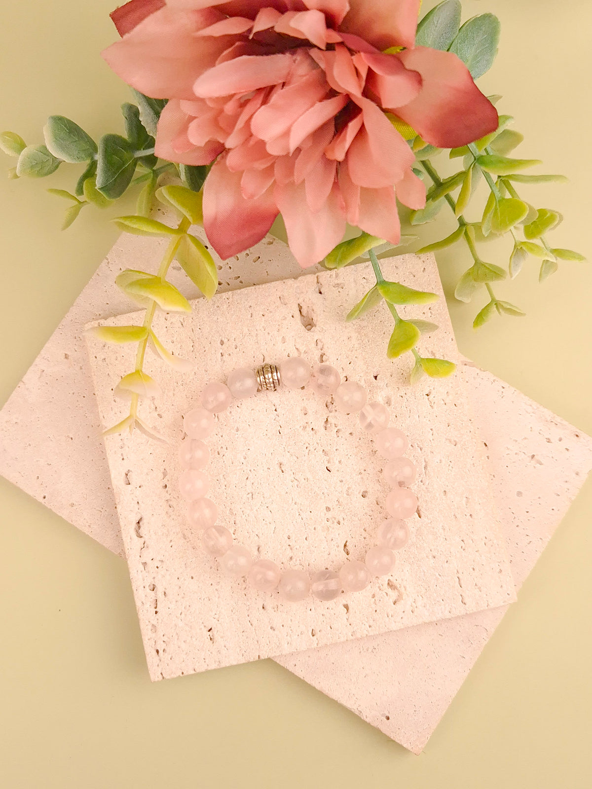 Rose Quartz Bracelet - 8mm