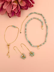 Blue Amazonite Glow Set