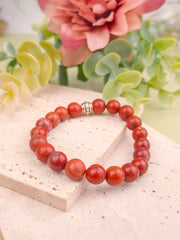 Red Jasper Bracelet - 8mm