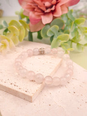 Rose Quartz Bracelet - 8mm