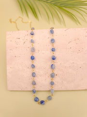 Azure Thread Necklace