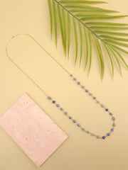 Azure Thread Necklace
